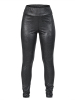 studiob3, faux leather soft jersey leggings Frizz