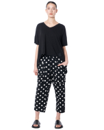 PLUSLAVIE PLÜ, bequeme Jerseyhose RELAX PANT mit Punkten - NOBANANAS - Image 3