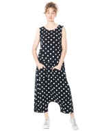 PLUSLAVIE PLÜ, Jersey Jumpsuit MY JUMPSUIT with dots - NOBANANAS - Image 1