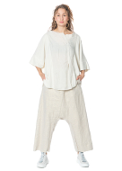 RUNDHOLZ, linen pants with shimmer effect 1251170101