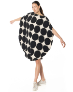 RUNDHOLZ, ballonförmiges Kleid mit Dot-Print 1261630909 - NOBANANAS - Bild 6
