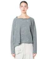 RUNDHOLZ DIP, oversized french terry cotton shirt 1262280505 - NOBANANAS - Image 6