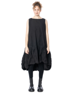 RUNDHOLZ DIP, A-line dress with gathered hem 1262530918 - NOBANANAS - Image 9