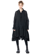 RUNDHOLZ DIP, flared cotton dress with ruffles 1262580925 - NOBANANAS - Image 5