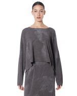 RUNDHOLZ DIP, light cotton crepe sweater 1262690703 - NOBANANAS - Image 3