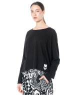 RUNDHOLZ BLACK LABEL, A-line cotton sweater 1263330711 - NOBANANAS - Image 3