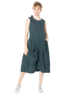 RUNDHOLZ BLACK LABEL, sleeveless A-line dress 1263400906 - NOBANANAS - Image 9