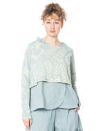 RUNDHOLZ BLACK LABEL, short knitted sweater 1263410707 - NOBANANAS - Image 11