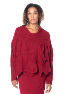 RUNDHOLZ, sweater with creative knit pattern 2241440705