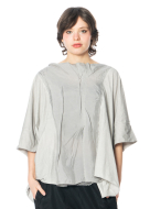 RUNDHOLZ, one size T-shirt with draping 1251560507