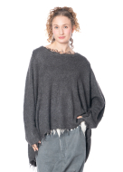 RUNDHOLZ, fransiger Strickpullover aus Seide 1251650702