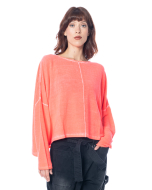 PLUSLAVIE PLÜ, kurzer Pullover KNITTED BOX NOBANANAS - image 1
