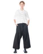 RUNDHOLZ, flared pants in delavé-linen 2251080103 - Nobananas - Image 7