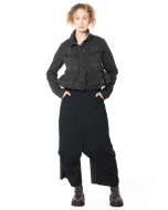 RUNDHOLZ, Hose aus Woll-Stretch im Materialmix 2251110106 - NOBANANAS - Bild 2