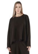 RUNDHOLZ, wool sweater with fringes 2251530702 
