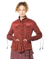 RUNDHOLZ DIP, ikonische Jeansjacke mit Lederschnürung 2252061107 - NOBANANAS - Bild 1