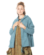 RUNDHOLZ DIP, soft knitted jacket with hood 2252467104 - NOBANANAS - Image 4