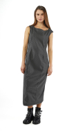 RUNDHOLZ  BLACK  LABEL, kariertes langes Kleid 2253440923