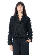 HINDAHL & SKUDELNY, Jacket with Textured Surface 225J06 - NOBANANAS - Image 2