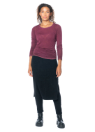 RUNDHOLZ DIP, knit pants with skirt layer 2242337602