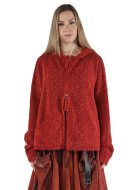 RUNDHOLZ DIP, weiche Strickjacke mit Kapuze 2252467104