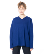 KATHARINA HOVMAN, Sweater made of merino wool V-CLASSIC 255362 - NOBANANAS - Image 1