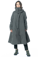 RUNDHOLZ  BLACK  LABEL, down coat with drawstrings 2243211203