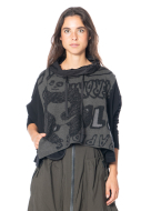 RUNDHOLZ  BLACK  LABEL, stylischer Panda-Print Pullover 2243240504