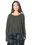 RUNDHOLZ  BLACK  LABEL, casual jumper with hem frills 2243480702