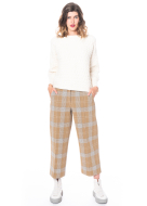 annette görtz, trendy plaid pants Pama