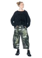 RUNDHOLZ  BLACK  LABEL, camouflage cropped pants 2243600102