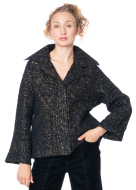 annette görtz, wool jacket ARTA in cable knit 