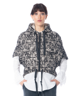 LA HAINE INSIDE US, kurze Jacke aus Nylon W5216 - NOBANANAS - Bild 4