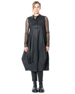 KEDZIOREK, high-neck modern dress 5312 - NOBANANAS - Image 8