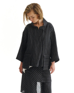 KEDZIOREK, edle Leinenjacke 5452 - NOBANANAS - Image 8