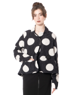 PLUSLAVIE PLÜ, Taffeta Jacket T HOMEY with Dots - NOBANANAS - Image 11