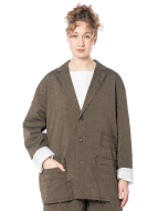 annette görtz, blazer jacket BRAND made of linen - NOBANANAS - Image 2