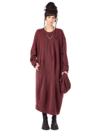 studiob3, langes Kleid mit abnehmbaren Schal GILLIANA - Nobananas - Bild 4