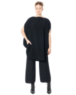 annette görtz, cape dress HEL made of flowing fabric - NOBANANAS - Image 1