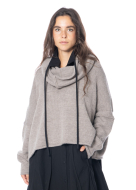 studiob3, jumper with snood collar BRIST