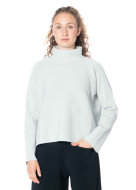 annette görtz, purist knit sweater CASU with high collar