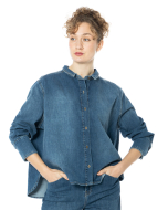 HENRY CHRIST, casual denim blouse - NOBANANAS - Image 2