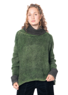 F Cashmere, handgestrickter Kaschmirpullover MARIANNE 15 col. 08