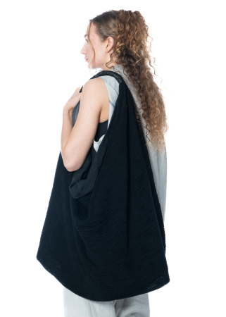 KAYIKO, pleated shopper BIG BODY BAG from viscose