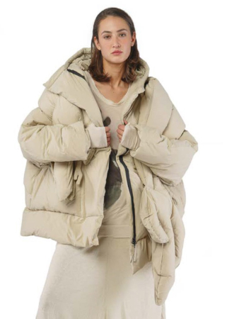 RUNDHOLZ, puffy down jacket with hood 2251001101