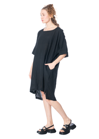 RUNDHOLZ, minimalistisches Leinenkleid 1251020902 