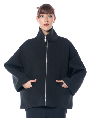ULI SCHNEIDER, bonded jersey trackjacket