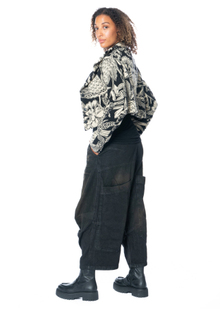 RUNDHOLZ, retro pants in a washed-out look 2241030103