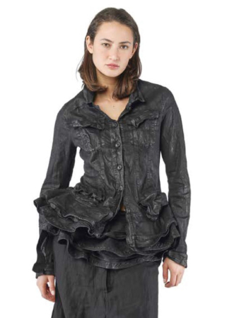 RUNDHOLZ, vielseitiger Jeans-Gürtel mit Rüschen 2251035309