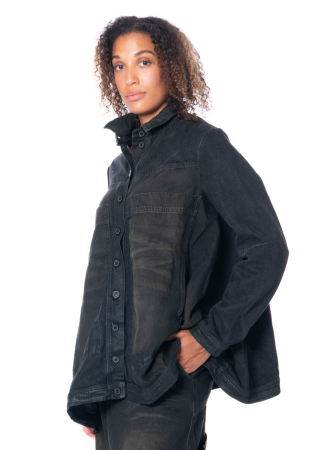 RUNDHOLZ, stylish jeans coat in washed-out look 2241031206